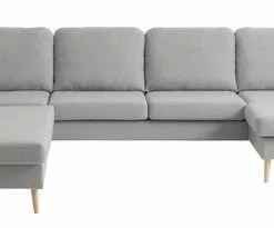 Hörnsoffa AARHUS Vänster Ljusgrå -Sovrum Rea 150576