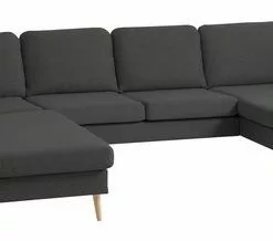 Hörnsoffa AARHUS Vänster Mörkgrå