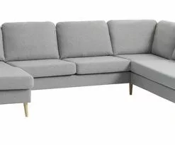 Hörnsoffa AARHUS Höger Ljusgrå