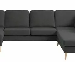 Hörnsoffa AARHUS Höger Mörkgrå -Sovrum Rea 150588