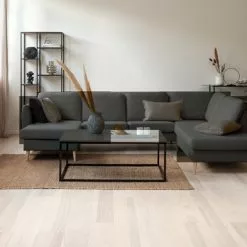 Hörnsoffa AARHUS Höger Mörkgrå -Sovrum Rea 150590