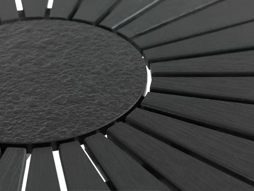 JUTLANDIA Bord RANGSTRUP Ø130 Svart/svart 7 JUTLANDIA Bord RANGSTRUP Ø130 Svart/svart - Bild 5