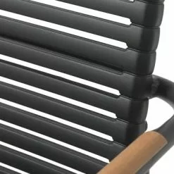 JUTLANDIA Stapelstol NABE Svart -Sovrum Rea 151094