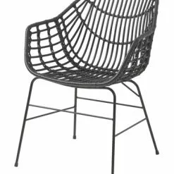 Stol ILDERHUSE Svart