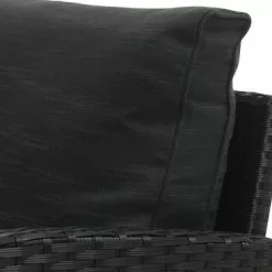 Loungeset ULLEHUSE 9-sits Förvaring Svart -Sovrum Rea 151155