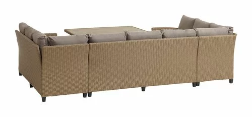 Loungeset ULLEHUSE 9-sits Förvaring Natur 5 Loungeset ULLEHUSE 9-sits Förvaring Natur - Bild 3