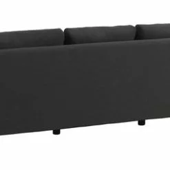 JUTLANDIA Loungesoffa ODDE 3-sits Mörkgrå Allväders -Sovrum Rea 151220