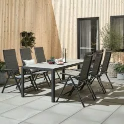 JUTLANDIA MAMRELUND L195 Grå + 4 MYSEN Grå -Sovrum Rea 153399