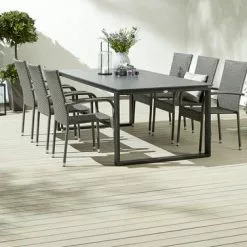 JUTLANDIA Bord KOPERVIK B100xL215 Grå -Sovrum Rea 155673