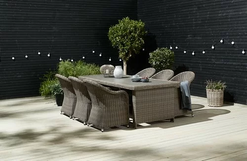 JUTLANDIA Bord GAMMELBY B100xL225 Grå 4 JUTLANDIA Bord GAMMELBY B100xL225 Grå - Bild 2