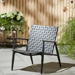 JUTLANDIA Loungestol EDDERUP Svart -Sovrum Rea 155838