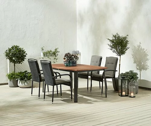 JUTLANDIA Dyna Hög Stolsrygg GUDHJEM Sand 4 JUTLANDIA Dyna Hög Stolsrygg GUDHJEM Sand - Bild 2