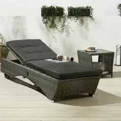 Solsäng OUTRUP B59xL195 Grå -Sovrum Rea 155967