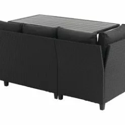 Loungeset ULLEHUSE 6-sits Förvaring Svart -Sovrum Rea 156587