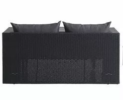 Loungeset TANE 4-sits 3-i-1 Svart 15 Loungeset TANE 4-sits 3-i-1 Svart -Sovrum Rea 157745