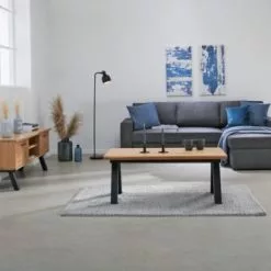 Royal Oak TV-bänk SANDBY 2 Dörrar Natur Ek/svart 7 Royal Oak TV-bänk SANDBY 2 Dörrar Natur Ek/svart -Sovrum Rea 159030 1