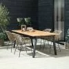 JUTLANDIA BARSMARK L210 Bord Teak + 4 ILDERHUSE Stol Natur 1 JUTLANDIA BARSMARK L210 Bord Teak + 4 ILDERHUSE Stol Natur -Sovrum Rea 160092 1