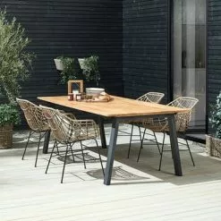 JUTLANDIA Bord BARSMARK B100xL210 Teak 13 JUTLANDIA Bord BARSMARK B100xL210 Teak -Sovrum Rea 160092