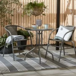 Cafébord BLOKHUS Ø60 Grå -Sovrum Rea 160095 1