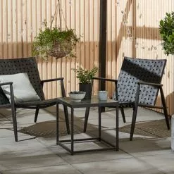 JUTLANDIA Loungestol EDDERUP Svart -Sovrum Rea 160325