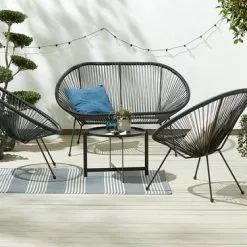 Loungestol UBBERUP Svart -Sovrum Rea 160365 1