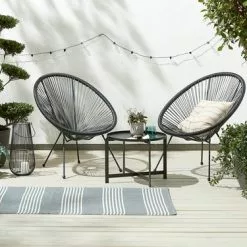 Loungestol UBBERUP Svart -Sovrum Rea 160367