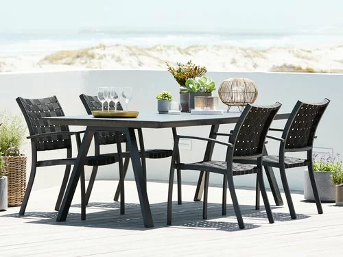 JUTLANDIA Bord FAUSING B100xL220 Svart 7 JUTLANDIA Bord FAUSING B100xL220 Svart - Bild 5