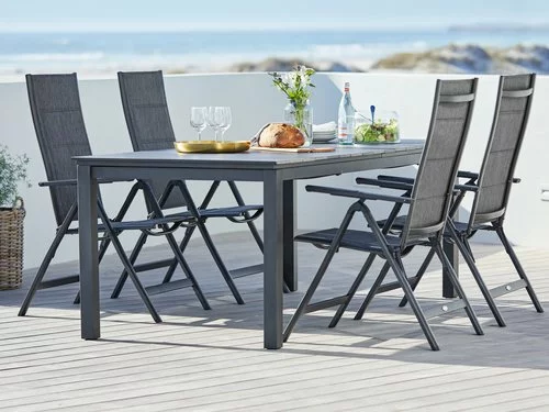 JUTLANDIA Bord MOSS B95xL214/315 Grå 9 JUTLANDIA Bord MOSS B95xL214/315 Grå - Bild 7