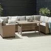 Loungeset ULLEHUSE 9-sits Förvaring Natur