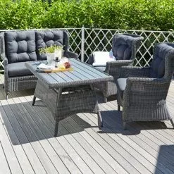 JUTLANDIA Loungebord FALKENBERG B81xL124 Grå 9 JUTLANDIA Loungebord FALKENBERG B81xL124 Grå -Sovrum Rea 161387