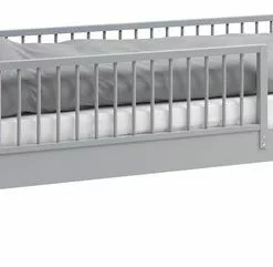 Sängram GILLELEJE 90x200 Grå