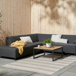 JUTLANDIA Loungesoffa UHRE 6-sits M. Grå Allväders -Sovrum Rea 161631