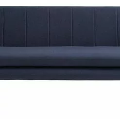 JYSK Internal Soffa GISTRUP 3-sits Mörkblått Tyg -Sovrum Rea 161878