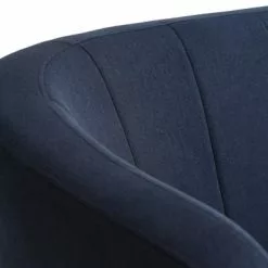 JYSK Internal Soffa GISTRUP 3-sits Mörkblått Tyg -Sovrum Rea 161881