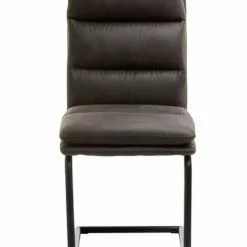 Matstol ULSTRUP Antracitgrå/svart -Sovrum Rea 162099