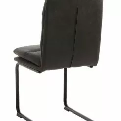 Matstol ULSTRUP Antracitgrå/svart -Sovrum Rea 162100