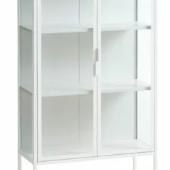 Vitrinskåp VIRUM 2 Dörrar Vit