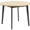 JYSK Internal Matbord JEGIND Ø105 Ek/svart