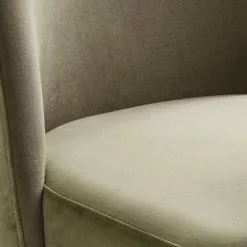 Matstol VASBY Sammet Oliv/svart -Sovrum Rea 162377