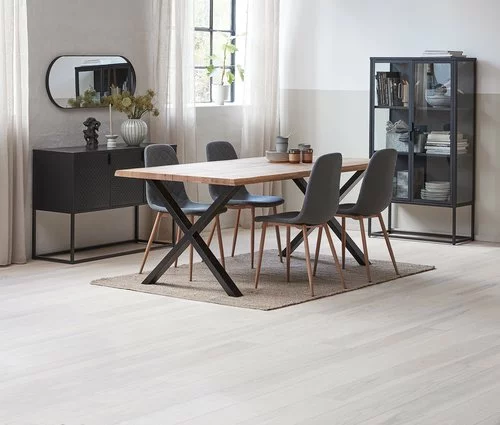 JYSK Internal Vitrinskåp VIRUM 2 Dörrar Svart 15 JYSK Internal Vitrinskåp VIRUM 2 Dörrar Svart - Bild 13