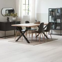 JYSK Internal Vitrinskåp VIRUM 2 Dörrar Svart 54 JYSK Internal Vitrinskåp VIRUM 2 Dörrar Svart -Sovrum Rea 164011