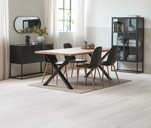 JYSK Internal Vitrinskåp VIRUM 2 Dörrar Svart 16 JYSK Internal Vitrinskåp VIRUM 2 Dörrar Svart - Bild 14