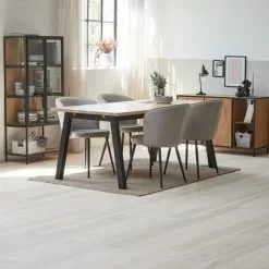 SKOVLUNDE L200 Bord Natur Ek + 4 RISSKOV Stol Ljusgrå 10 SKOVLUNDE L200 Bord Natur Ek + 4 RISSKOV Stol Ljusgrå -Sovrum Rea 165008 1