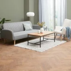 Bäddsoffa PARADIS Ljusgrå -Sovrum Rea 165024 1