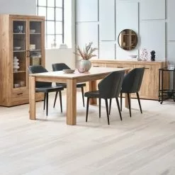 JYSK Internal Skänk LINTRUP 2 Dörrar 3 Lådor Ek -Sovrum Rea 165039