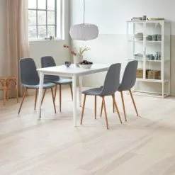 Vitrinskåp VIRUM 2 Dörrar Vit -Sovrum Rea 165119 1