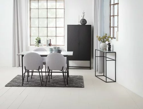 Skåp VIRUM 2 Dörrar Svart 13 Skåp VIRUM 2 Dörrar Svart - Bild 11