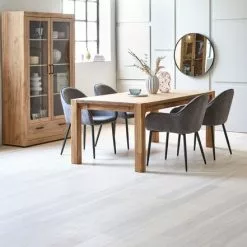 Vitrinskåp LINTRUP 2 Dörrar Ek 18 Vitrinskåp LINTRUP 2 Dörrar Ek -Sovrum Rea 165155