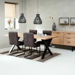 Royal Oak Skänk SANDBY 2 Dörrar + 3 Lådor Natur Ek/svart 24 Royal Oak Skänk SANDBY 2 Dörrar + 3 Lådor Natur Ek/svart -Sovrum Rea 165167