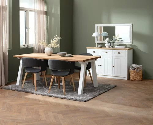 JYSK Internal Skänk MARKSKEL 3 Dörrar Vit/ek 25 JYSK Internal Skänk MARKSKEL 3 Dörrar Vit/ek - Bild 23